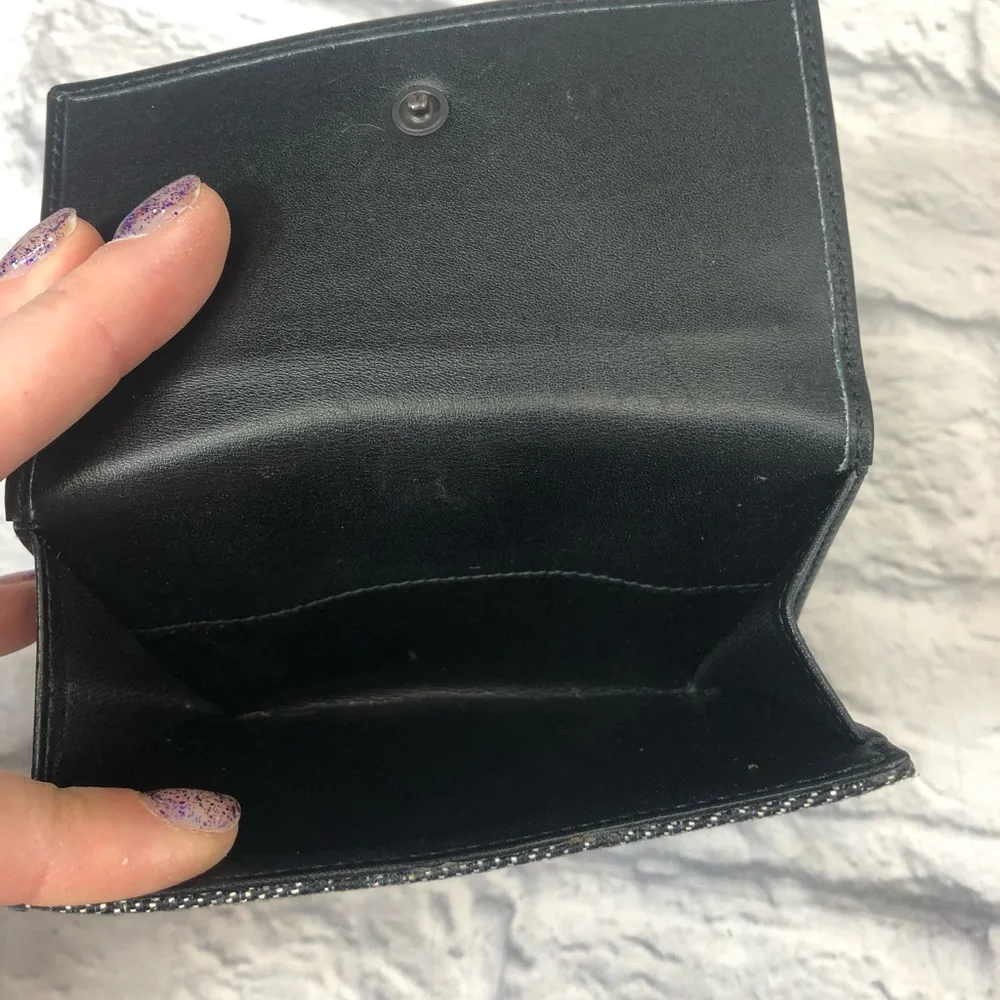 Gucci Authentic Vintage canvas & leather wallet Jackie O Monogram logo clutch - Picture 13 of 16